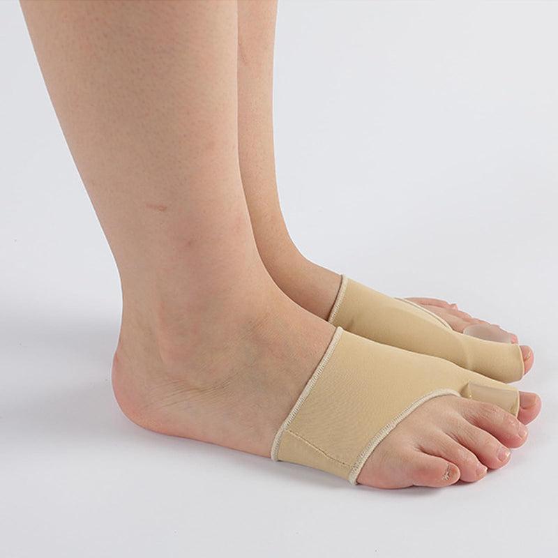 Annchilio Pack Of 2 Bunion Corrector - Bunion Sleeve With Protective Rubber And Spreader For Relief Of Bunions, Elastic Orthopedic Bandage, Bunion Correction Stockings - NewNest Australia