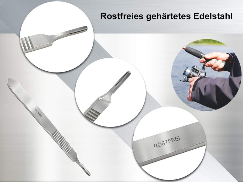 Scalpel Handle Scalpel No. 3 for Scalpel Blades Stainless Steel - NewNest Australia