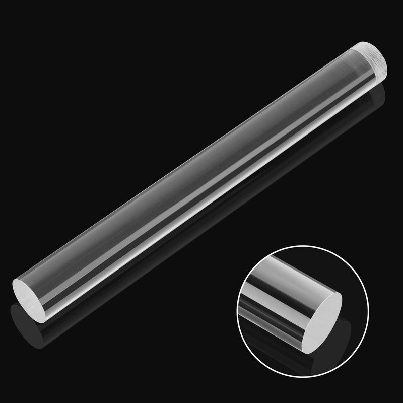 1pcs Acrylic Clay Roller Acrylic Round Tube Roller Rolling Clay Bar Clear Clay Art Craft DIY Polymer Clay Tool - NewNest Australia