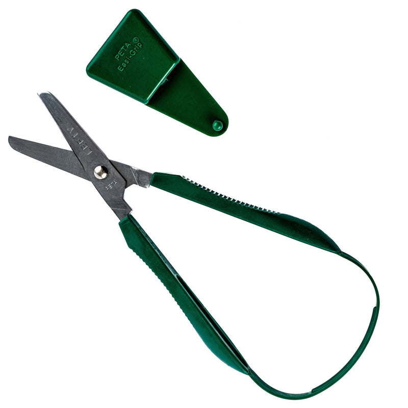 Peta Easi-Grip Left Hand Scissor (45mm rounded blade) Great for children, kids, elderly, disabled scissors for learning to cut. Self Opening, Easy Grip, Non-Fatigue. - NewNest Australia