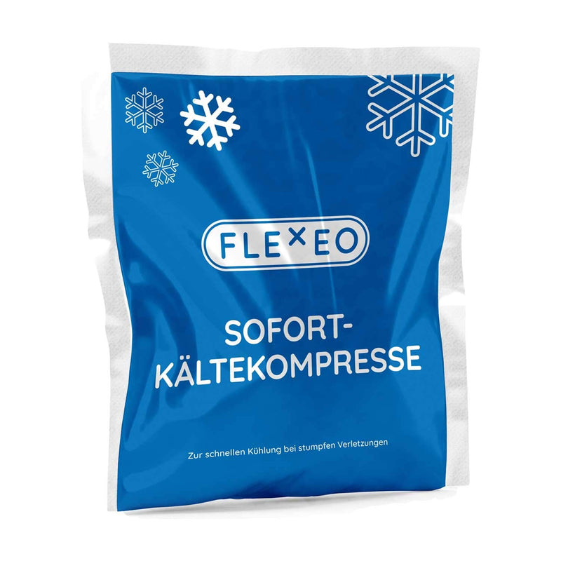 10 x FLEXEO Instant Cold Compress 15 x 17 cm Large Instant Cold Compress Cold Instant Ice Bag Cold Compress Cooling Compress Instant Ice Bag Disposable Cooling Compress Cool Packs Quick Pack of 10 L (15 x 17 cm) - NewNest Australia