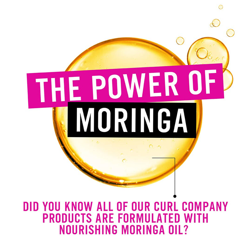 The Curl Company Enhance and Ideal Curl Cream (50 ml Travel Size Mini) - Activates and Elongates Curls and Adds Shine to the Hair - Professionally Formulated with Curplex and Nourishing Moringa Oil - NewNest Australia