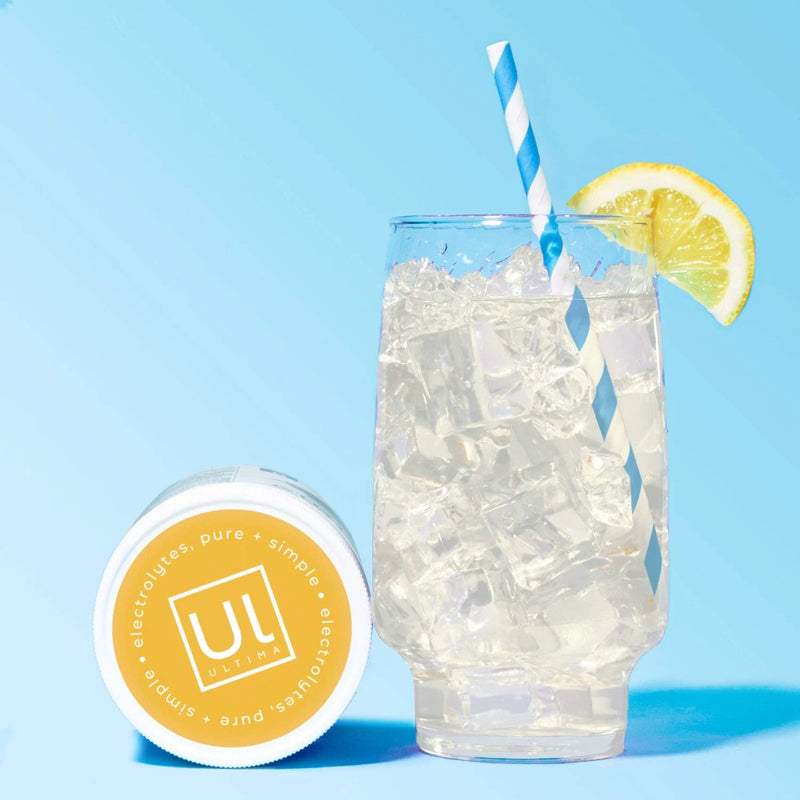 Ultima Hydrating Electrolyte Powder, Lemonade, 90 Servings, no Sugar, 0 Carbs or Calories, Keto, Gluten-Free, Paleo, Non-GMO, Vegan, with Magnesium, Potassium, Calcium, 11.1 Ounce (Pack of 1) - NewNest Australia