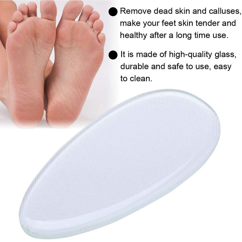 Glass Foot File, Professional Durable Hard Skin Removal Foot File Pedicure Scraper Foot Care Tool for Soft Feet - NewNest Australia