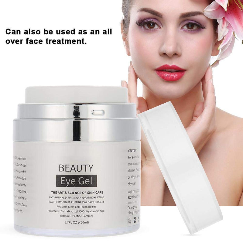 Eye Cream, 50ml Eye Gel Vitamin A + Hyaluronic acid + Vitamin E Cream for Dark Circles Wrinkles - NewNest Australia