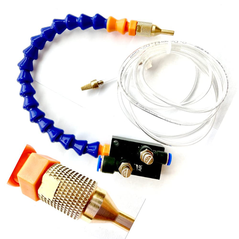 Upgrade Version Mist Coolant Lubrication Spray System for Metal Cutting Engraving Cooling Sprayer Machine for Air Pipe CNC Lathe Milling Drill - NewNest Australia