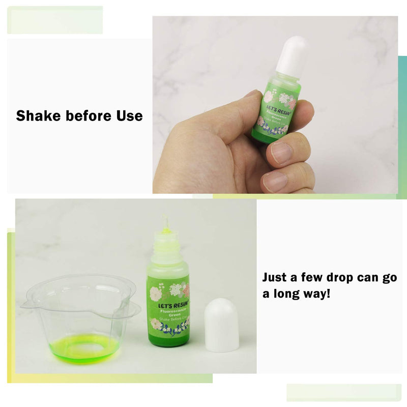 LET'S RESIN Epoxy Resin Dye,15 Color Translucent Epoxy Resin Pigment,Non-Toxic Concentrated Epoxy Resin Paint Each 0.35oz,Liquid Resin Colorant for Resin Coloring,Epoxy Resin,Resin Molds - NewNest Australia