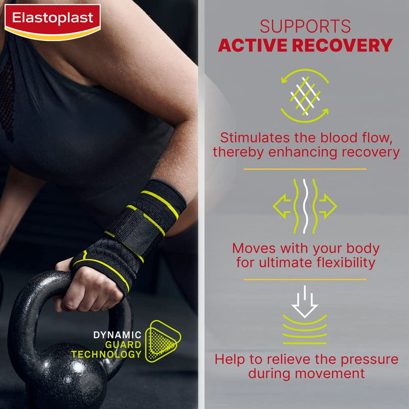 Elastoplast Advanced Performance Wrist Support, Flexible Wrist Brace for Carpal Tunnel, Tendonitis, Sprains, Strains, Arthritis, Medical-Grade Left & Right Hand Support, Size S/M - NewNest Australia