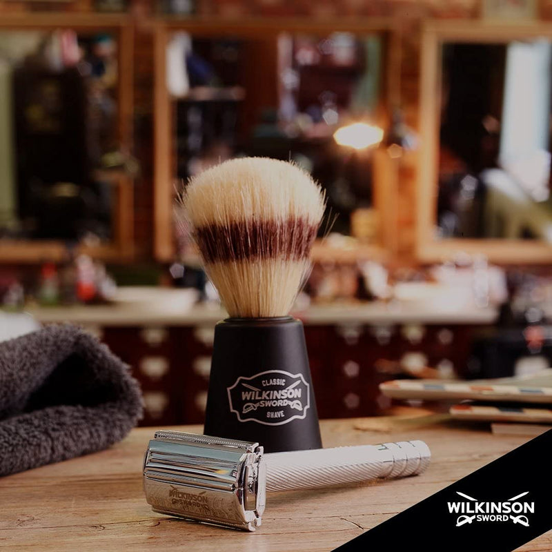 Wilkinson Sword shaving brush finest bristles men, 1 piece single - NewNest Australia
