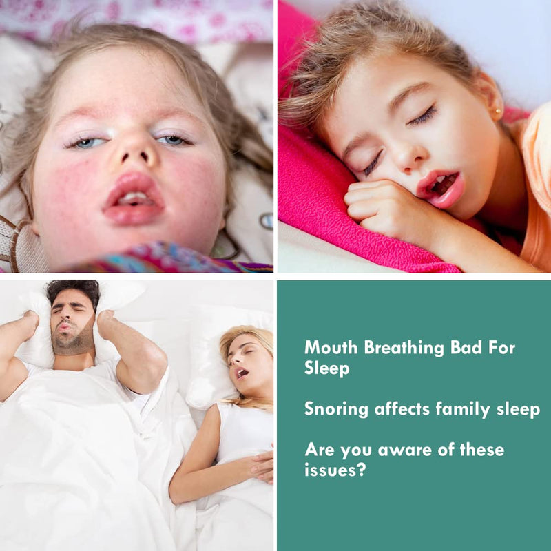 Sleep Strips Mouth Band, Anti-Snoring Bands, Anti-Snoring Mouth Strips, Improve Sleep Quality, Less Mouth Breathing, Development Of The Habit Of Nose Breathing, 60 Pieces - NewNest Australia