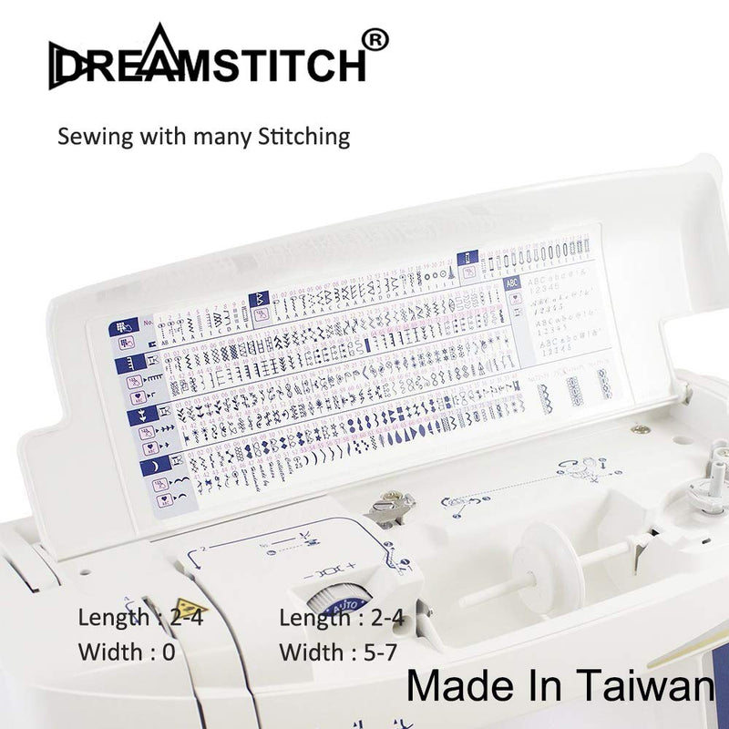 DREAMSTITCH Snap On 7mm Open Toe Foot Appliqué Presser Foot for Brother, Babylock, Singer, Babylock, Elna, Janome, Juki and More Sewing Machine ALT: 40080962, 718W, JU-5900-01Z - NewNest Australia