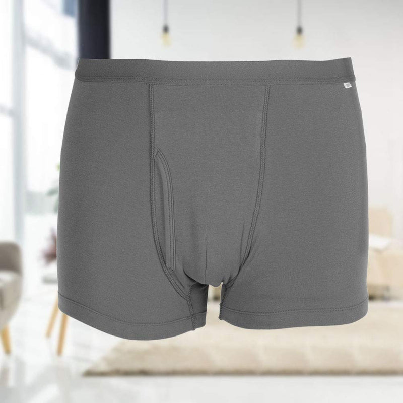 Incontinence Boxers Men,Men's Incontinence Underwear, Reusable Washable Urinary Incontinence Cotton Boxer Brief Underwear with Front Absorbent Area for Prostate Surgical, Elder, Long Driving(XXL) - NewNest Australia