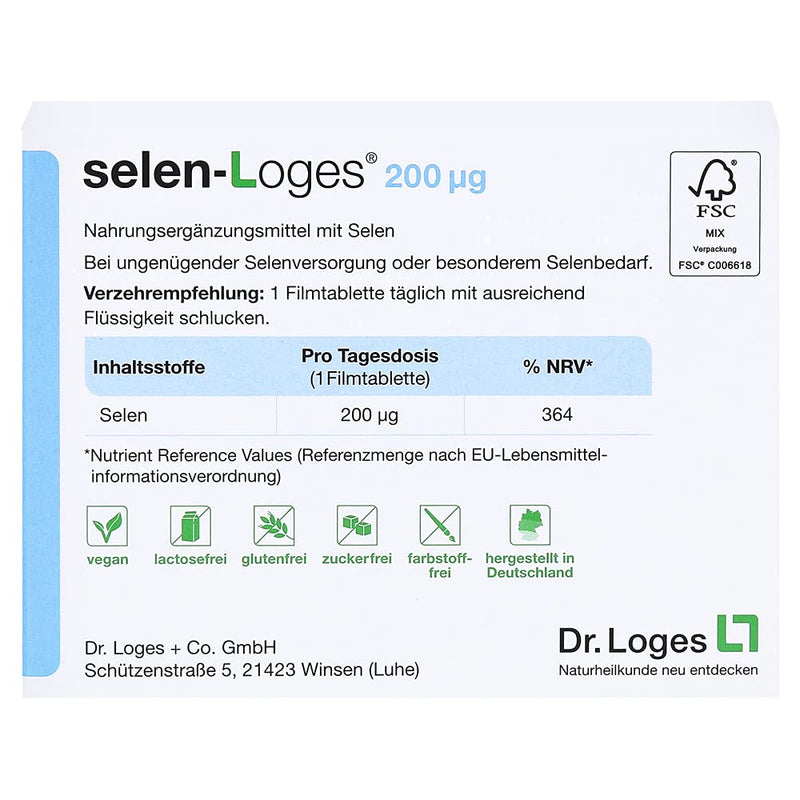selenium-Loges® 200 µg - NewNest Australia