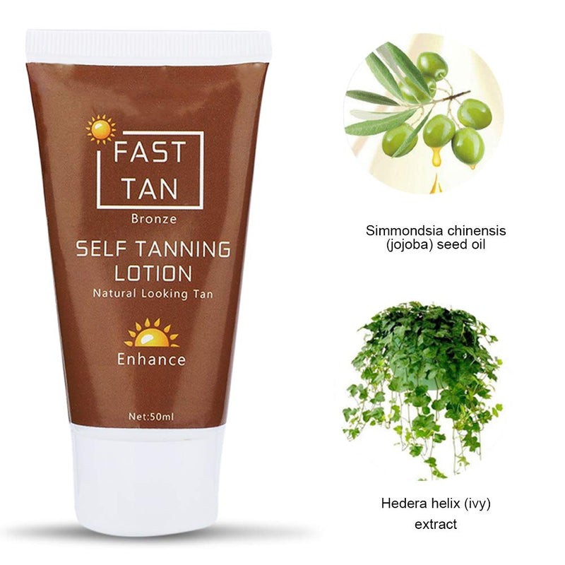 Tanning Cream, Face and Body Tanning Gel, Self Tanning Lotion, Natural Bronzer Sunscreen Tan, for Outdoor and Indoor Tanning - NewNest Australia