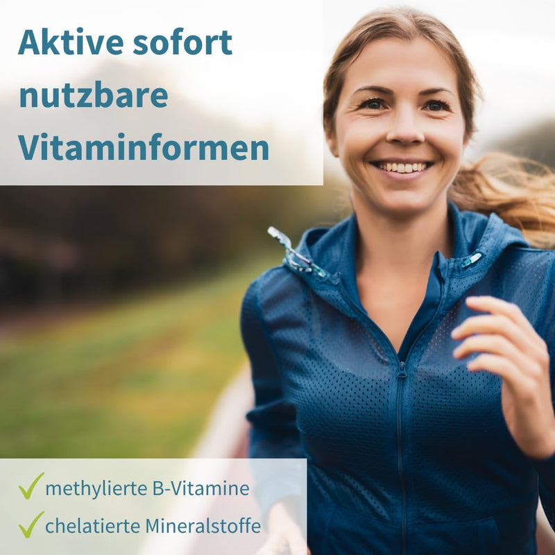 Bioactive multivitamin & mineral complex with extra iron, folic acid as folate, zinc, selenium & vitamin D3, ideal for women, vegan, 60 tablets, from Igennus - NewNest Australia