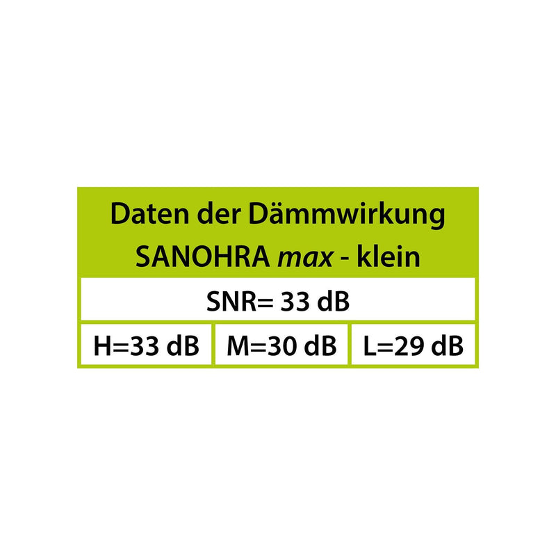 Sanohra Max Soft Earplugs For Children - Particularly Soft Earplugs With Maximum Noise Insulation For Sleeping, Working And Against Snoring - 33 Db Snr Noise Insulation - 12 Soft Earplugs - For Children - NewNest Australia