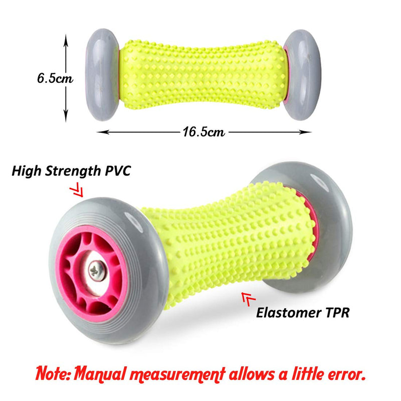 LassZone Foot Massage Roller Muscle Relaxation Applicable for Arm Leg and The Whole Body to Relieve Pain and Tiredness, Plantar Fasciitis Stick Deep Release Pressure Used at Home and Office Grey - NewNest Australia
