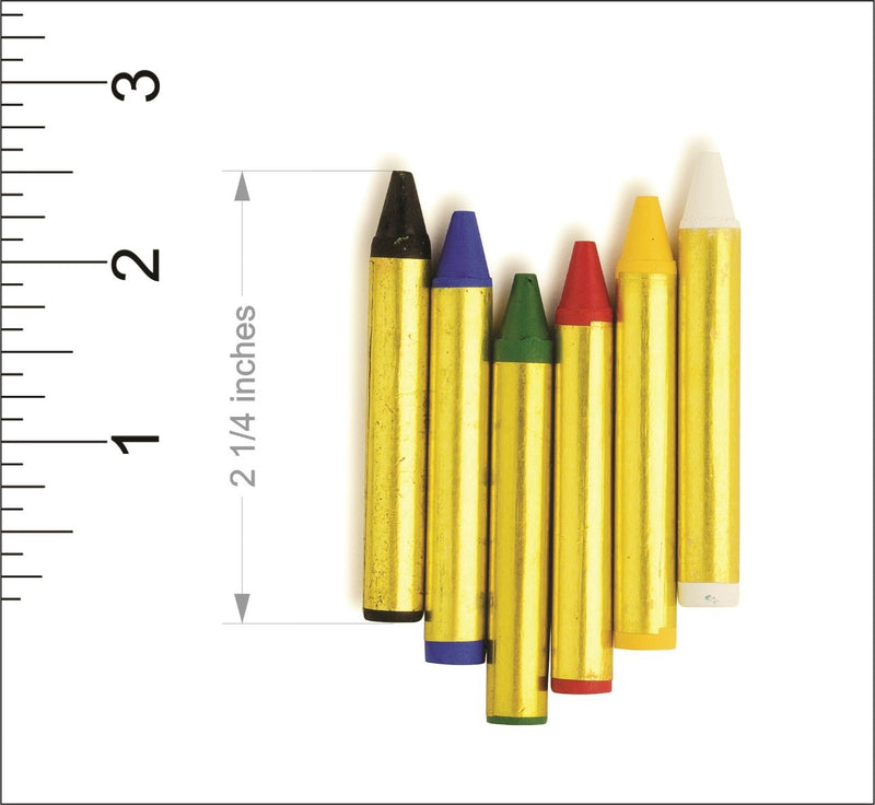 Dress-Up-America Face Paint Kit - Face And Body Paint Crayons - 6 Piece Set Halloween Makeup for Kids and Adults - NewNest Australia