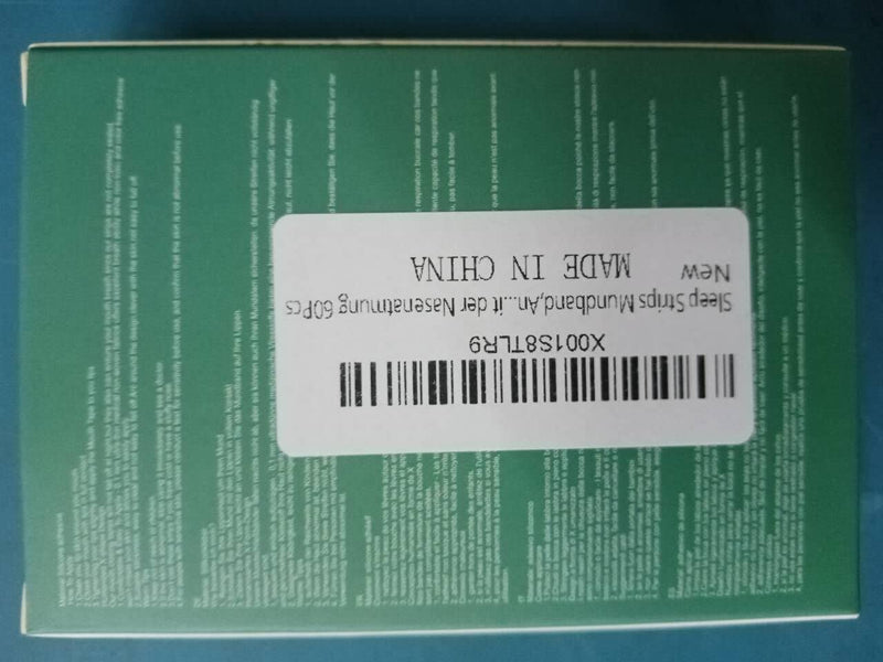 Sleep Strips Mouth Band, Anti-Snoring Bands, Anti-Snoring Mouth Strips, Improve Sleep Quality, Less Mouth Breathing, Development Of The Habit Of Nose Breathing, 60 Pieces - NewNest Australia