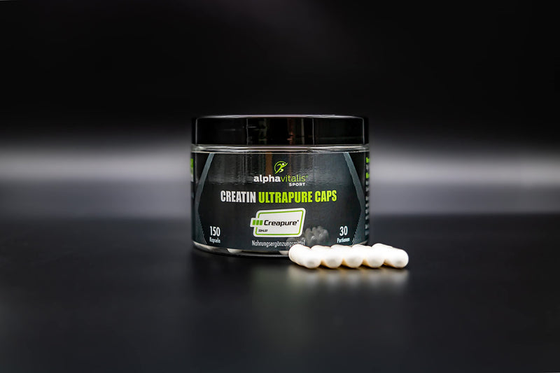 Creatine Creapure capsules - 100% Creapure Caps high dosage - creatine ...