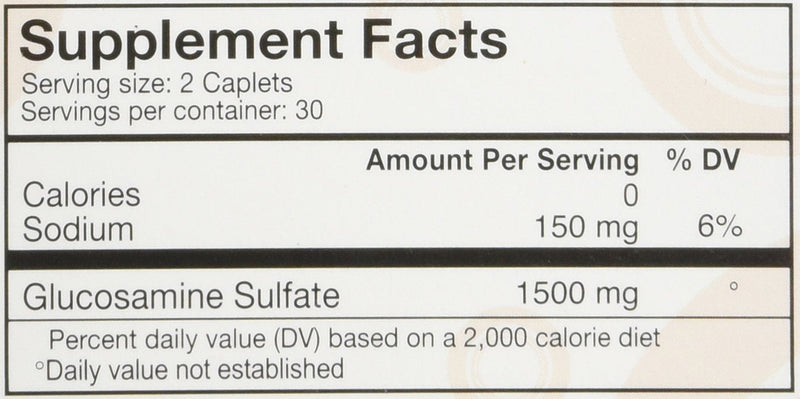 DONA Crystalline Glucosamine Sulfate 60 caplets [Health and Beauty] - NewNest Australia