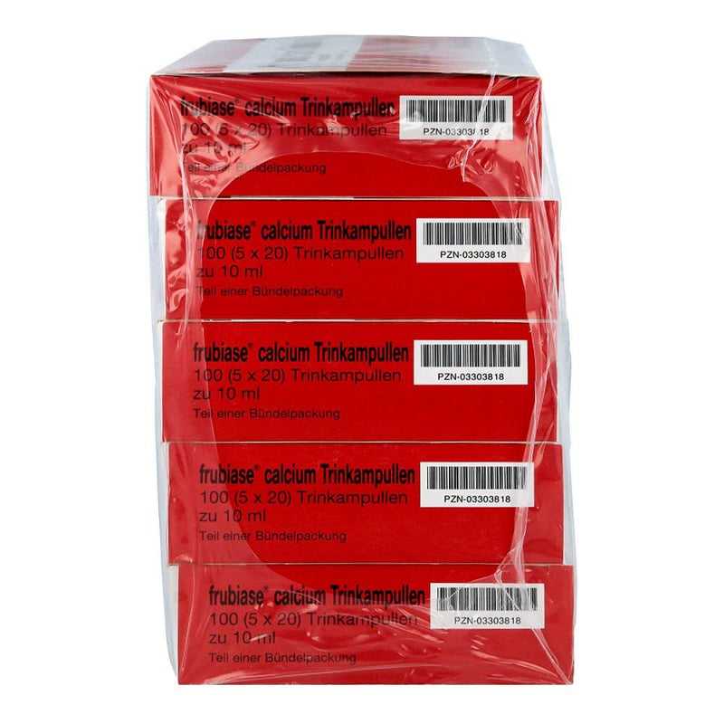 FRUBIASE CALCIUM T drinking ampoules 5x20 pcs - NewNest Australia