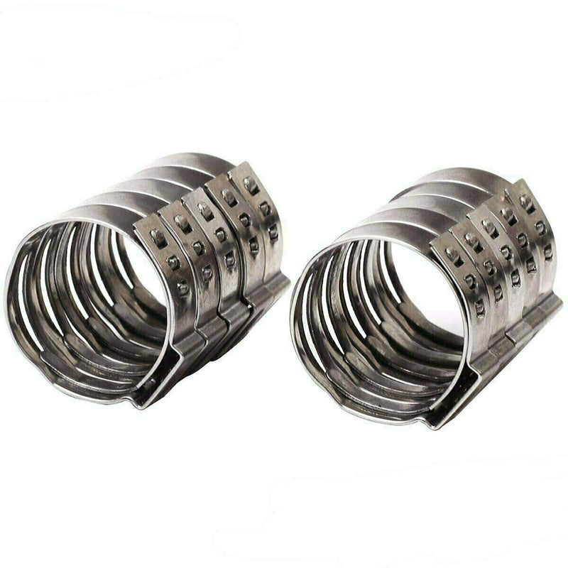 100pcs 1/2 Inch PEX Cinch Clamp Rings,304 Stainless Steel Cinch Crimp Rings Pinch Clamps for PEX Tubing Pipe Fitting Connections - NewNest Australia