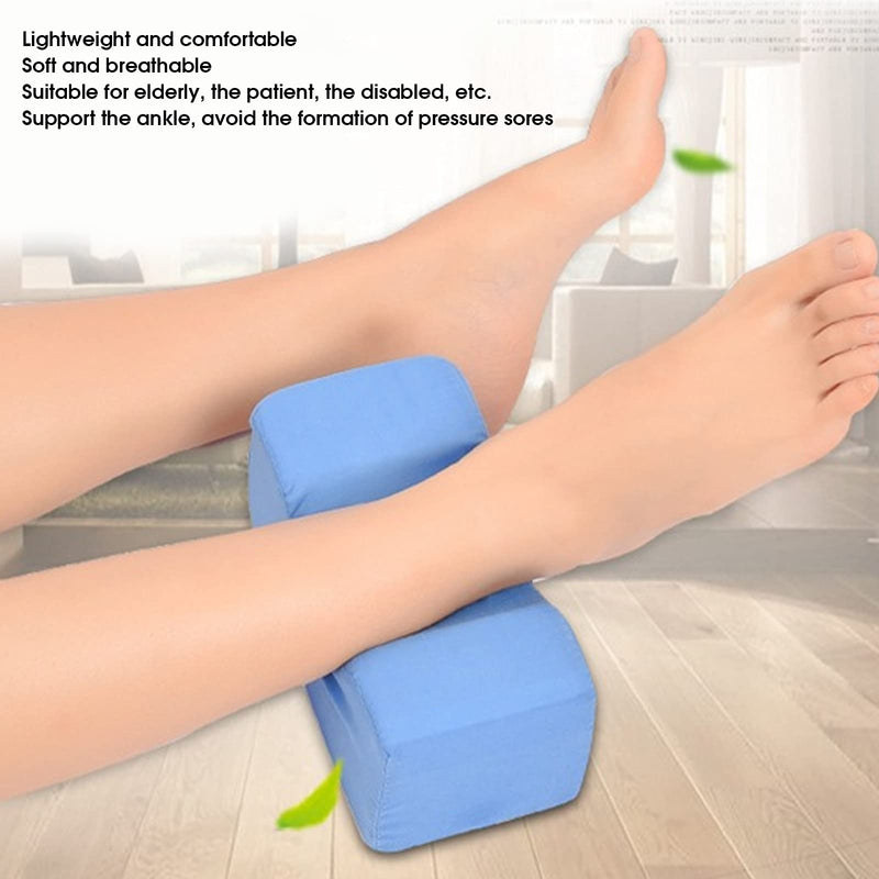 Zyyini Anti‑Bedsore Cushion, 2pcs 20 X 10 X 10cm / 7.9 X 3.9 X 3.9in Ankle Anti‑Bedsore Cushion Leg Rest Elevating Pad For Elderly Bedridden Patient For Elderly And The Disabled - NewNest Australia