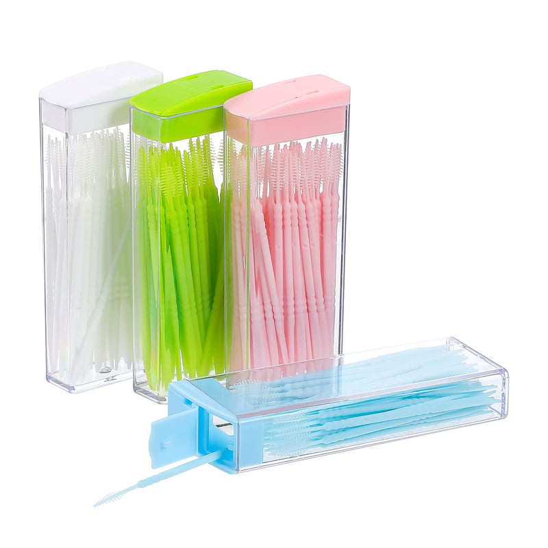 Healifty Double Sided Plastic Oral Care Toothpicks Pack of 200 - NewNest Australia