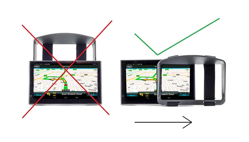 Digicharge 5 Inch GPS Sun Shade Visor For Garmin Zumo 396 595LM 395LM 345LM 590LM 660LM 350LM 390LM Dezl OTR500 TomTom Rider 500 550 420 450 410 Go Comfort Supreme 5’’ BMW Navigator 5 4 V IV 4.3'' 5'' - NewNest Australia
