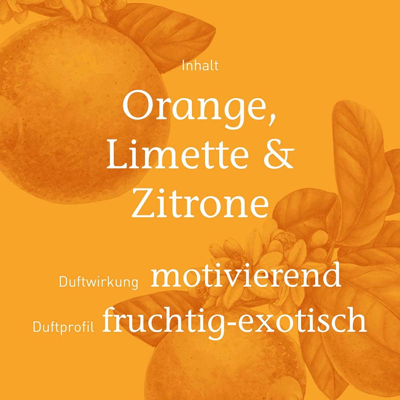 PRIMAVERA fragrance mixture good mood 5 ml - orange, lime and lemon - aroma oil, fragrance oil, essential oil aromatherapy - motivating - vegan - NewNest Australia