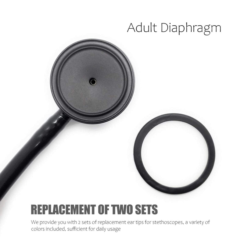 UKCOCO Stethoscope Accessories- Stethoscope Diaphragm and Replacement Earplugs/Adult and Child Replacement Diaphragm and Silicone Stethoscope Earplugs/Stethoscope Replacement Accessories - NewNest Australia