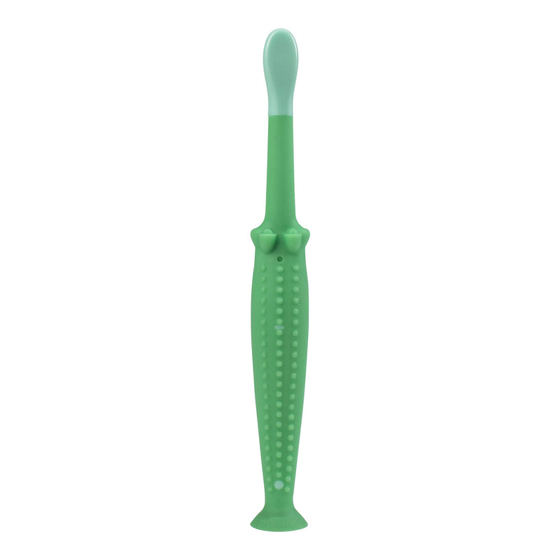 Dr. Brown's Toddler And Baby Toothbrush, Crocodile, Green - NewNest Australia