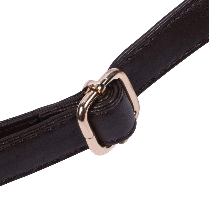 Beaulegan Purse Strap Replacement - Microfiber Leather - 59 Inch Long Adjustable for Crossbody Shoulder Bag - 0.7 Inch Wide, Camel/Gold Camel (Gold Clasp) - NewNest Australia