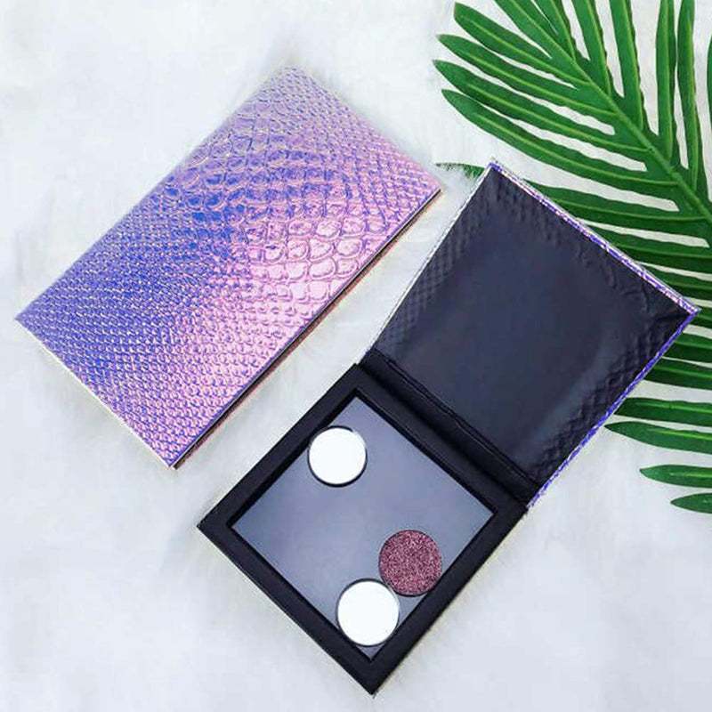 Empty Magnetic Palette for Eyeshadows,Mermaid Empty Eyeshadow Large Small Models DIY Tool,Highlighters/Blush/Baked Powders/Foundation (S) S - NewNest Australia