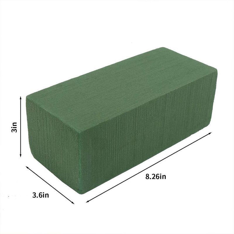 CCINEE Floral Foam Bricks,Florist Styrofoam Green Blocks Supplies for Flower Arrangement DIY Craft,Pack of 5 - NewNest Australia