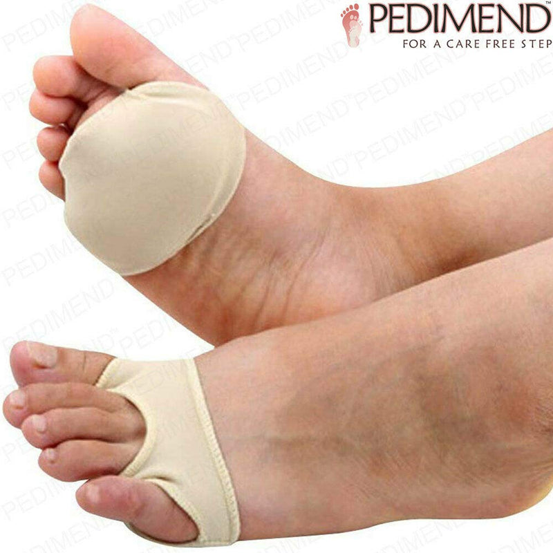 Pedimend™ 3 Pairs Sesamoiditis Pain Relief Treatment Pad | Gel Cushions for Feet | Pressure Ball of Foot Cushions Insoles | Mortons Neuroma Metatarsal Support Pads | Orthotic Shoe Inserts | Fat Pad - NewNest Australia