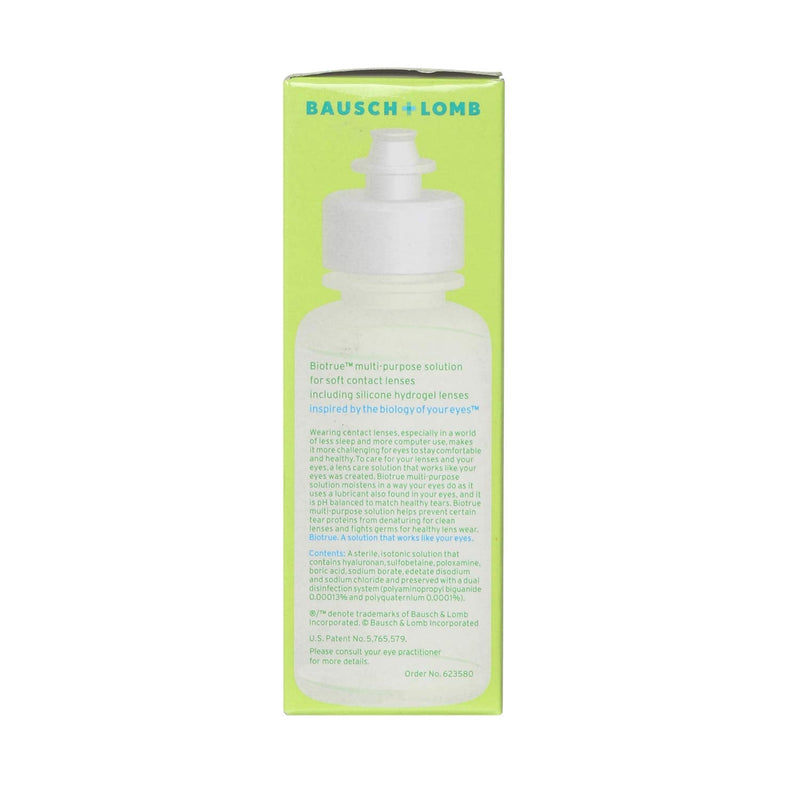 Contact Lens Solution by Biotrue, Multi-Purpose Solution for Soft Contact Lenses, 2 Fl Oz (Pack of 4) 2 Fl Oz (Pack of 4) Pack of 4 - NewNest Australia