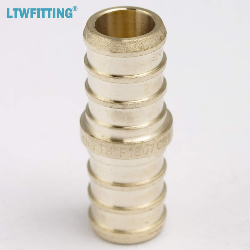 LTWFITTING Lead Free Brass PEX Crimp Fitting 1/2-Inch PEX Coupling (Pack of 30) - NewNest Australia