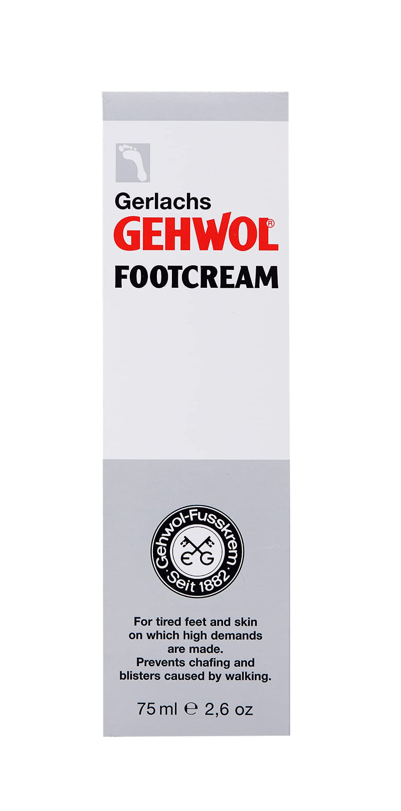 Gehwol 75ml Foot Cream, Strengthens Skin to Prevent Blisters - NewNest Australia