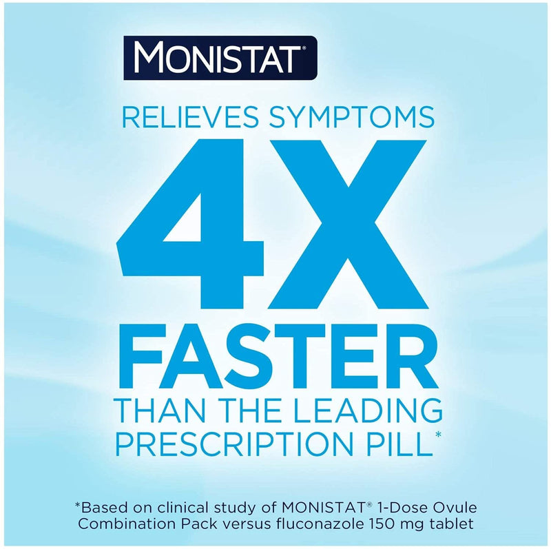 Monistat 1-Day Yeast Infection Treatment, Prefilled 1 Day Ovule - Itch Cream - NewNest Australia