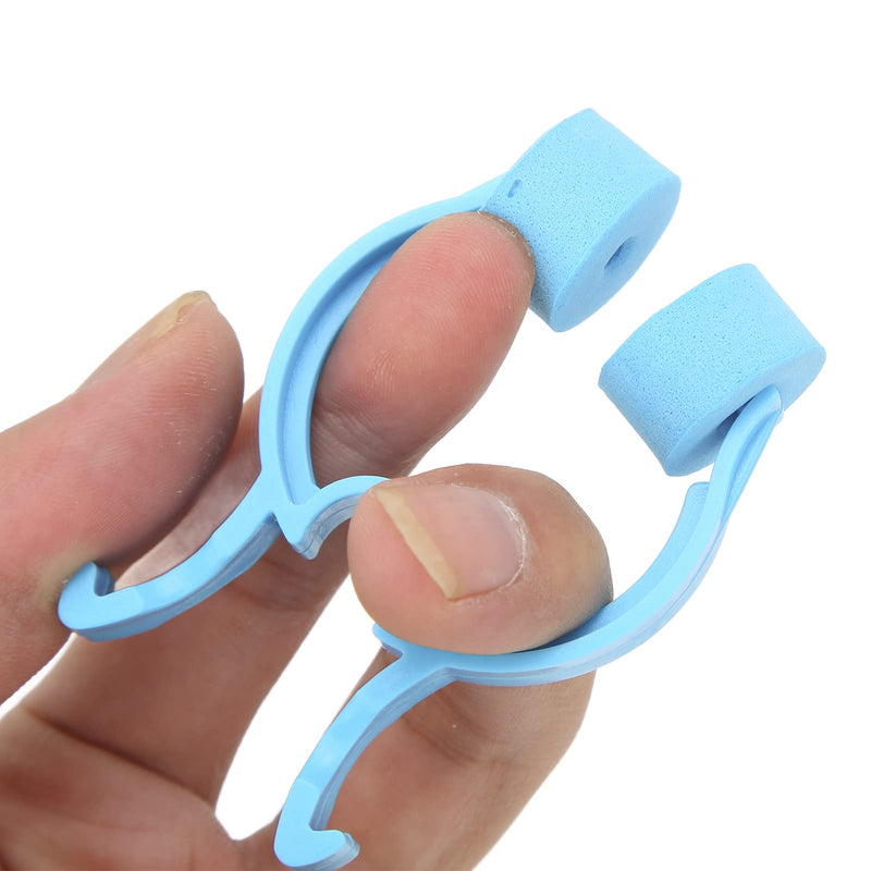 Nose Clip, Nose Clips, Lung Function Test, Breathing Training, Lung Capacity Test, Disposable Nose Clips In Light Blue With Padding For Spirometer, Spirometry Test, Cosmetics - NewNest Australia