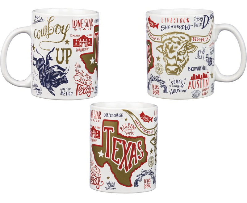 NewNest Australia - Primitives by Kathy LOL Made You Smile, Coffee Mug, Texas 