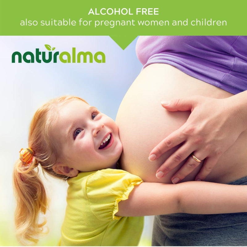 Walnut (Juglans regia) Hulls of The Fruit or Pericarp (Walnut Husk) and Leaves Alcohol-Free Mother Tincture Naturalma | Liquid Extract Drops 120 ml | Food Supplement | Vegan 120 ml (Pack of 1) - NewNest Australia