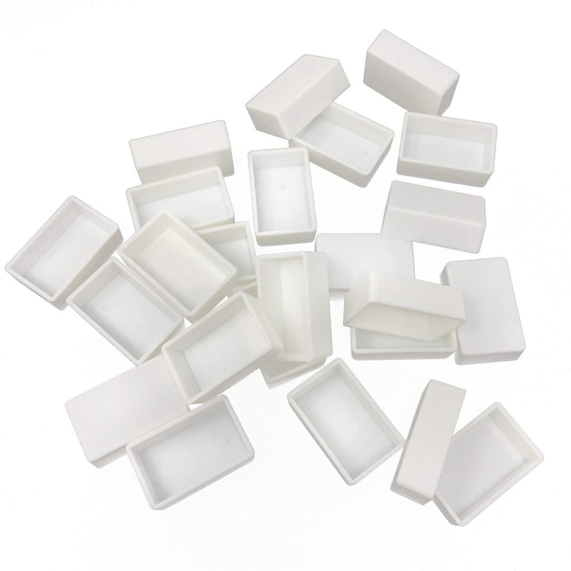 Honbay 24PCS Plastic Empty Watercolor Paint Pans Full Pans (White) White - NewNest Australia