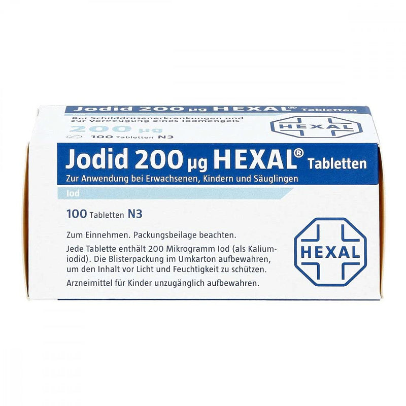 IODIDE 200 HEXAL tablets 100 pcs - NewNest Australia
