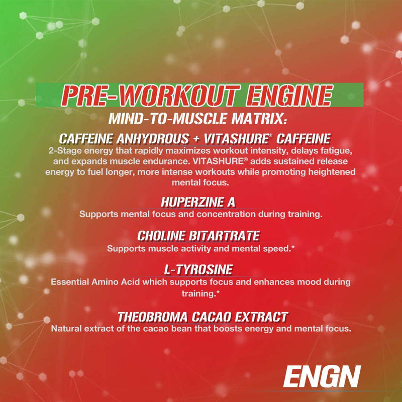 Evlution Nutrition ENGN Pre-Workout, Pikatropin-Free, 30 Servings, Intense Pre-Workout Powder for Increased Energy, Power, and Focus (Cherry Limeade) Cherry Limeade - NewNest Australia