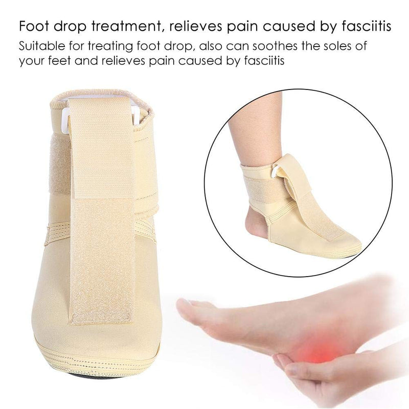 Ankle Joint Support Adjustable Foot Drop Orthotics Brace Foot Breathable Non-slip Adjustable Compression Socks Foot Support Sleeve Stabilizer Wrap for Pain Relief Splint(S) S - NewNest Australia