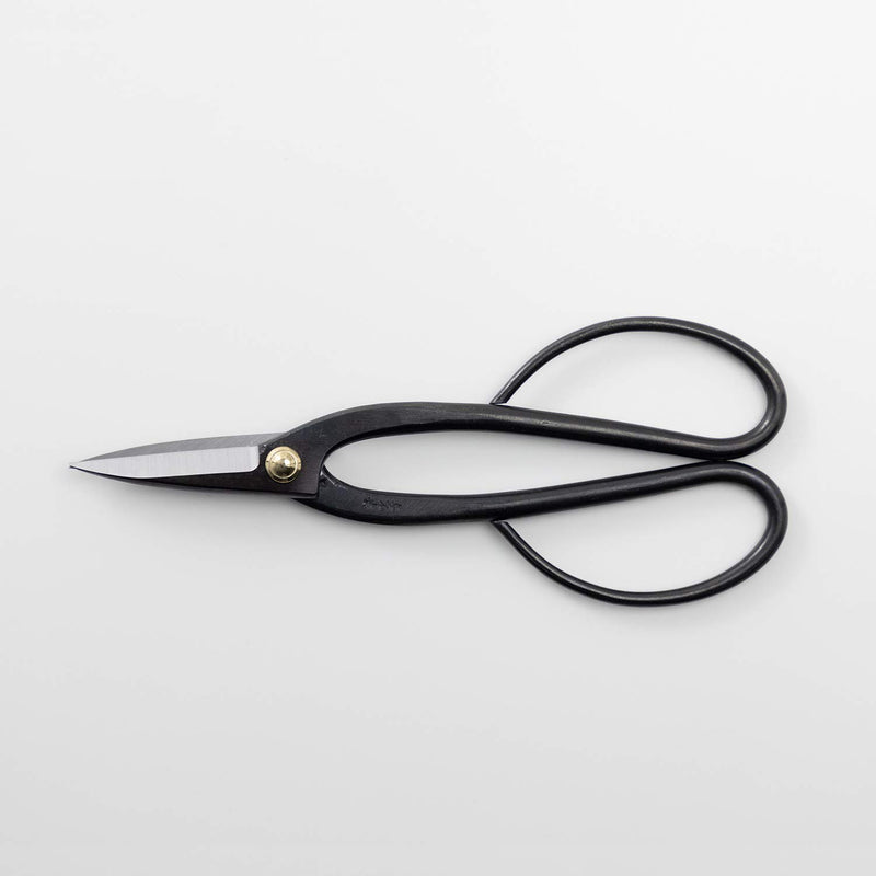 Hanafubuki Wazakura Ashinaga Bonsai Scissors, Made in Japan 8inch(200mm), Japanese Bonsai Garden Tools, Hasami Pruning Shears - Ashinaga Long Handle Black - NewNest Australia