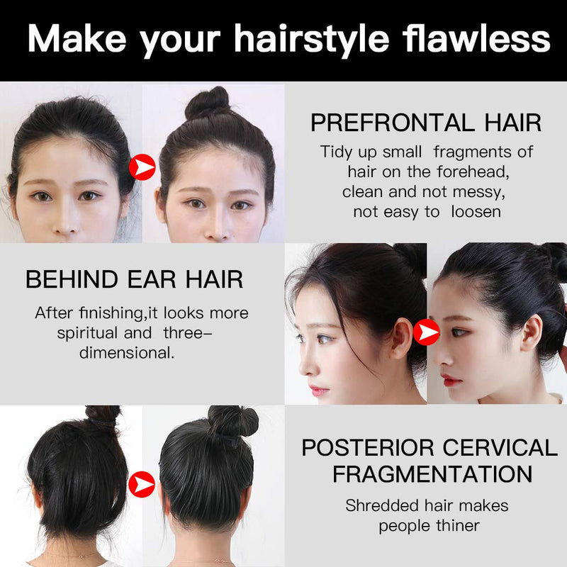 2 Pcs Hair Finishing Stick Anti-Frizz Cream Broken Hair Styling Finishing Brush Hair Mascara Tame Smoothing Gel Wax Stick Non-greasy Men Women Bangs Styling Products - NewNest Australia